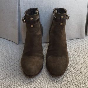 Tory Burch suede booties